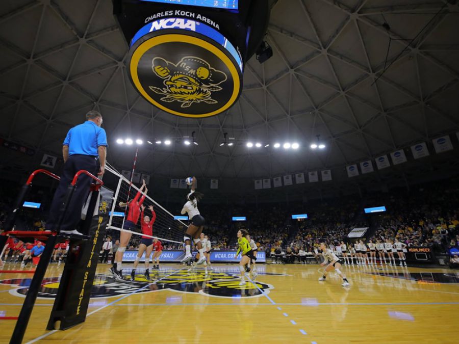 ncaa volleyball host site